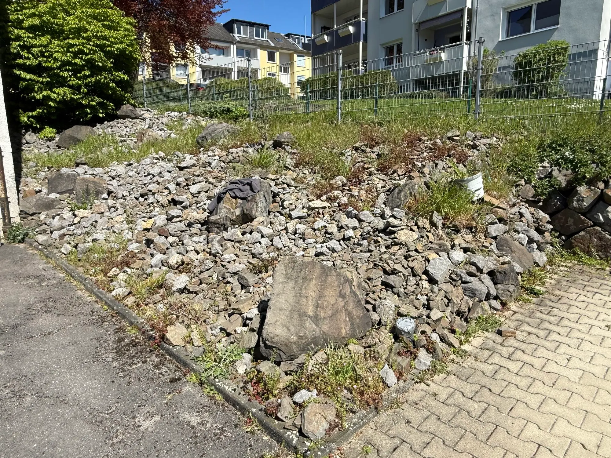 Gartenpflege – Vorher